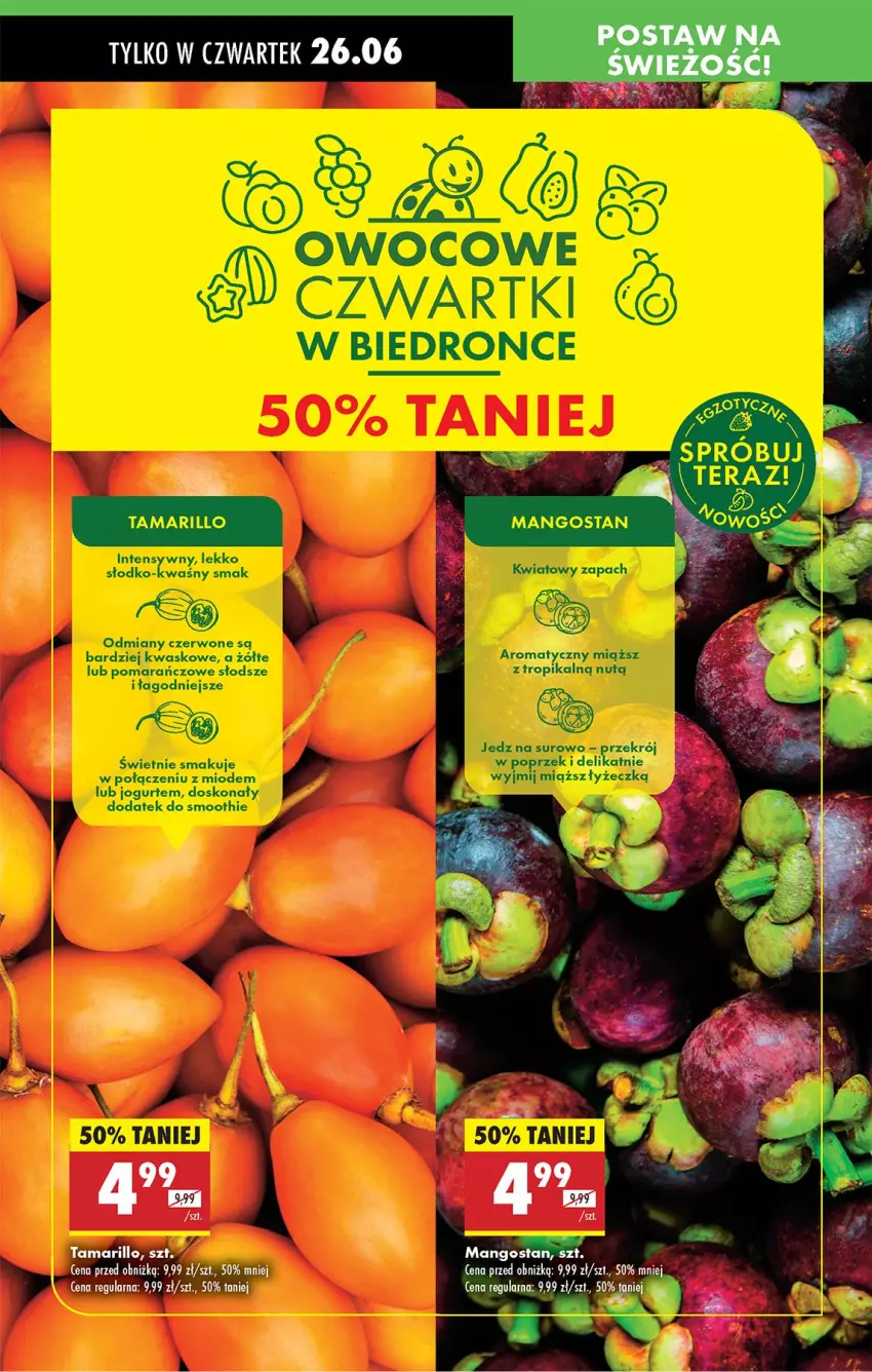 Gazetka promocyjna Biedronka - Od Czwartku - ważna 26.06 do 02.07.2025 - strona 23 - produkty: Mango