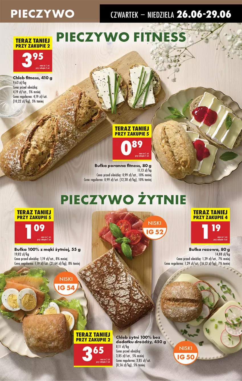 Gazetka promocyjna Biedronka - Od Czwartku - ważna 26.06 do 02.07.2025 - strona 27 - produkty: Bułka, Chleb, Piec, Pieczywo, Por, Tera