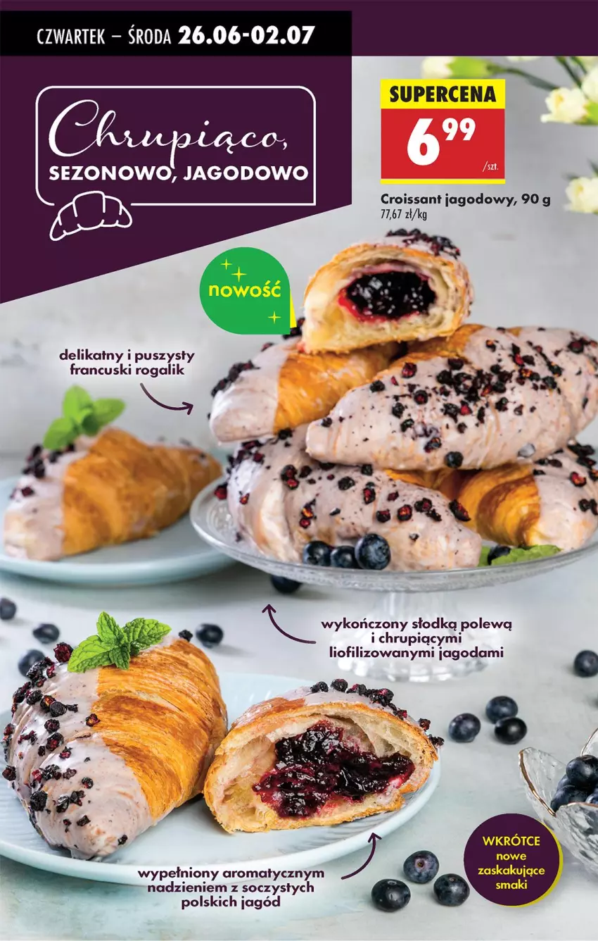 Gazetka promocyjna Biedronka - Od Czwartku - ważna 26.06 do 02.07.2025 - strona 43 - produkty: Croissant, Rogal