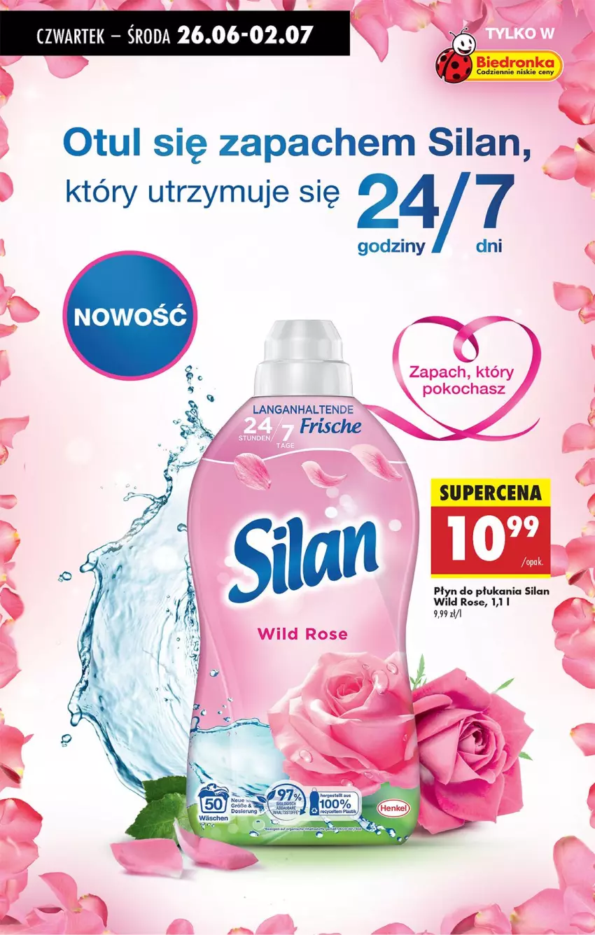 Gazetka promocyjna Biedronka - Od Czwartku - ważna 26.06 do 02.07.2025 - strona 58 - produkty: Koc, Płyn do płukania, Silan