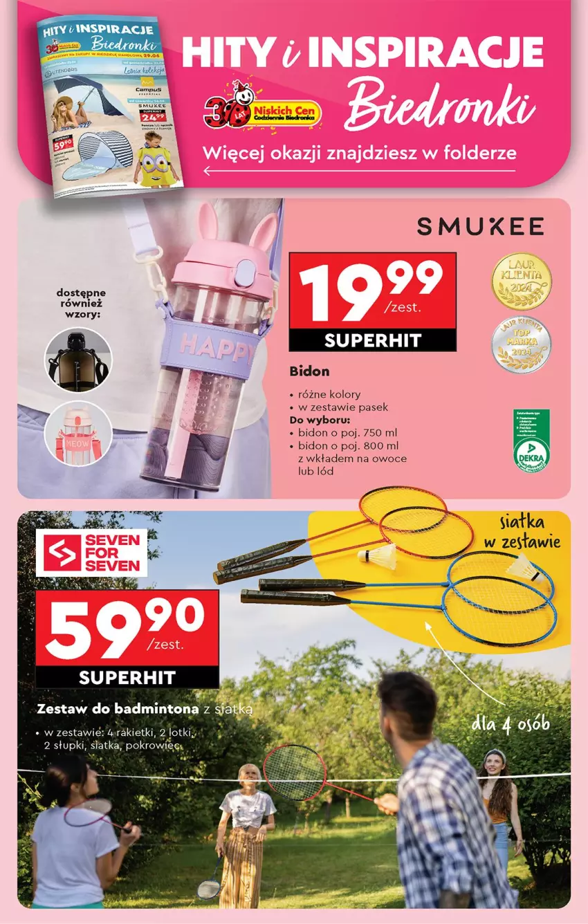 Gazetka promocyjna Biedronka - Od Czwartku - ważna 26.06 do 02.07.2025 - strona 62 - produkty: Fa, Owoce, Pasek