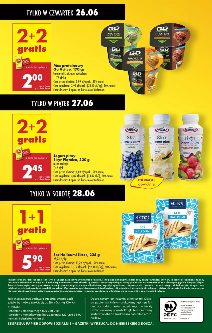 Gazetka promocyjna Biedronka - Od Czwartku - ważna 26.06 do 02.07.2025 - strona 67 - produkty: Fa, Gra, Kosz, Napoje, Papier, Ser, Telefon