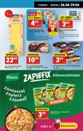 Gazetka promocyjna Biedronka - Od Czwartku - Gazetka - ważna od 02.07 do 02.07.2025 - strona 39 - produkty: Mozzarella, Sos, Ser, Danone, Królewski, Camembert, Fanta, Gouda, Grill, Knorr, Fa