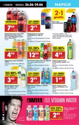 Gazetka promocyjna Biedronka - Od Czwartku - Gazetka - ważna od 02.07 do 02.07.2025 - strona 48 - produkty: Por, Gin, Cytryny, Coca-Cola, Napoje, Pepsi, Lipton, Napój gazowany, Tymbark, Woda niegazowana, Kubuś, Napój niegazowany, Arbuz, Woda, Mango, Napój, Mięta, Jabłka