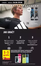 Gazetka promocyjna Biedronka - Od Czwartku - Gazetka - ważna od 02.07 do 02.07.2025 - strona 59 - produkty: Por, Gra, Dezodorant, Adidas, Dres, Sport, LG
