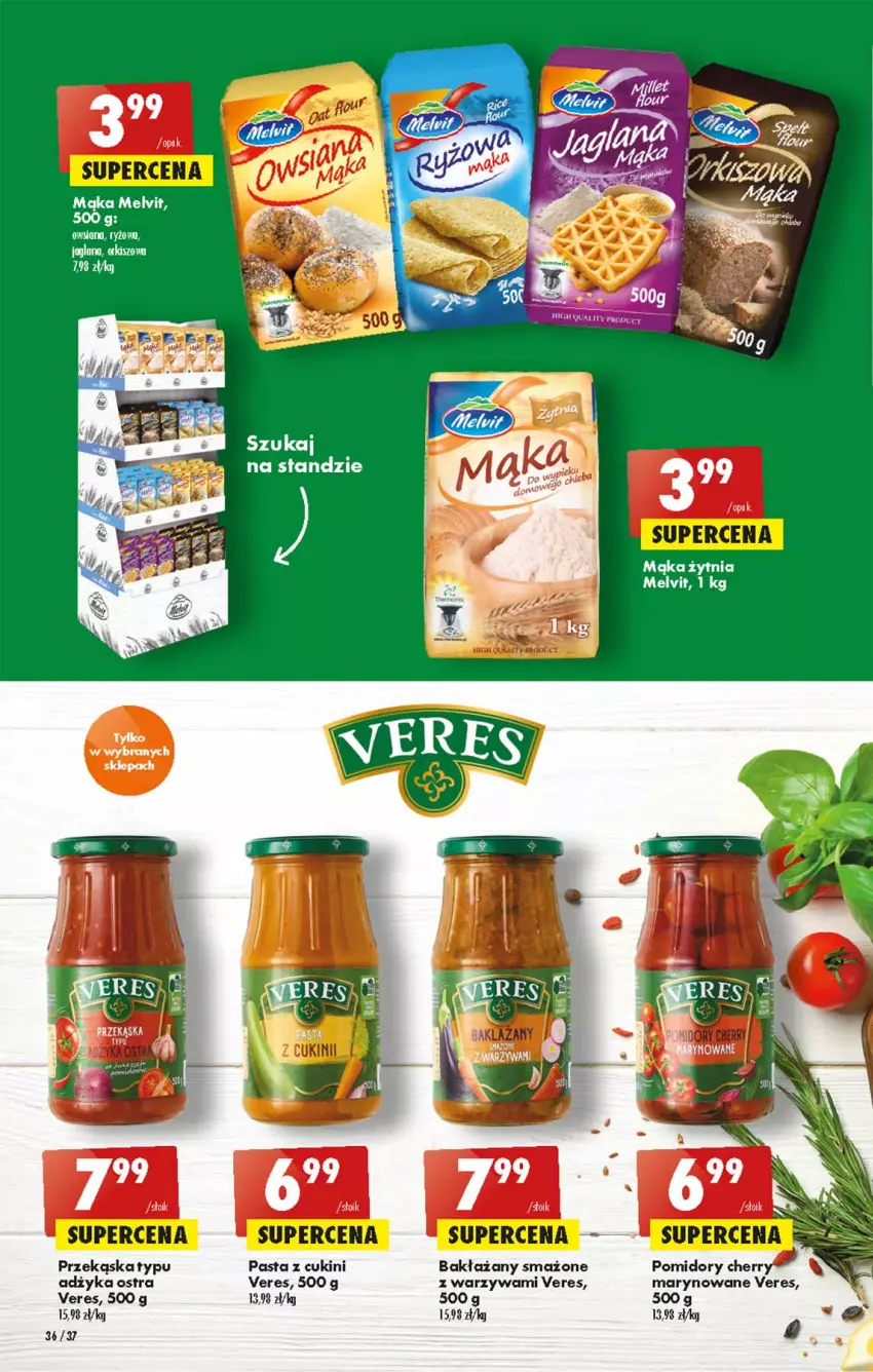 Gazetka promocyjna Biedronka - W tym tygodniu - ważna 19.05 do 25.05.2022 - strona 36 - produkty: LANA, Mąka, Melvit, Pomidory, Ryż, Warzywa