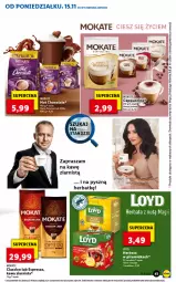 Gazetka promocyjna Lidl - GAZETKA - Gazetka - ważna od 17.11 do 17.11.2021 - strona 41 - produkty: BIC, Kawa ziarnista, Kawa, Cappuccino, Herbata