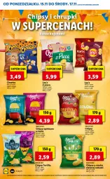Gazetka promocyjna Lidl - GAZETKA - Gazetka - ważna od 17.11 do 17.11.2021 - strona 44 - produkty: Cheetos, Chipsy, Tortilla