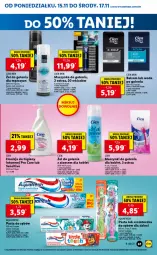 Gazetka promocyjna Lidl - GAZETKA - Gazetka - ważna od 17.11 do 17.11.2021 - strona 61 - produkty: Emulsja, Sos, Aquafresh, Szynka, Dzieci, Maszynka, Maszynka do golenia, Woda, Szczoteczka, LG, Fa