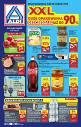 Gazetka promocyjna Aldi - Pełna oferta - Gazetka - ważna od 07.06 do 07.06.2025 - strona 1 - produkty: Kurczak, Kawa rozpuszczalna, Sos, Ser, Gra, Kawa, Coca-Cola, Golden Seafood, Miód, Tuńczyk, Woda mineralna, Gouda, Jacobs, Woda, Lampa, Masło, Cisowianka, Pomidory, Nektar
