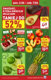 Gazetka promocyjna Aldi - Pełna oferta - Gazetka - ważna od 07.06 do 07.06.2025 - strona 3 - produkty: Truskawki, Ananas, Limonka, Nektar