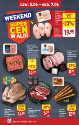 Gazetka promocyjna Aldi - Pełna oferta - Gazetka - ważna od 07.06 do 07.06.2025 - strona 30 - produkty: Kurczak, Mięso mielone, Mięso mielone z łopatki wieprzowej, Sok, Por, Sokołów, Stek, Mięsne specjały, Schab wieprzowy, Boczek, Rostbef, Piekarnik, Mięso, Fa