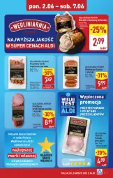 Gazetka promocyjna Aldi - Pełna oferta - Gazetka - ważna od 07.06 do 07.06.2025 - strona 7 - produkty: Piec, Kiełbasa krakowska, Boczek, Frankfurterki, Schab pieczony, Kiełbasa, Kiełbasa śląska