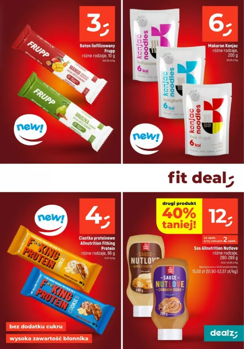 Gazetka promocyjna Dealz - ważna 09.01 do 15.01.2025 - strona 14 - produkty: Baton, Ciastka, Makaron, Sok, Sos