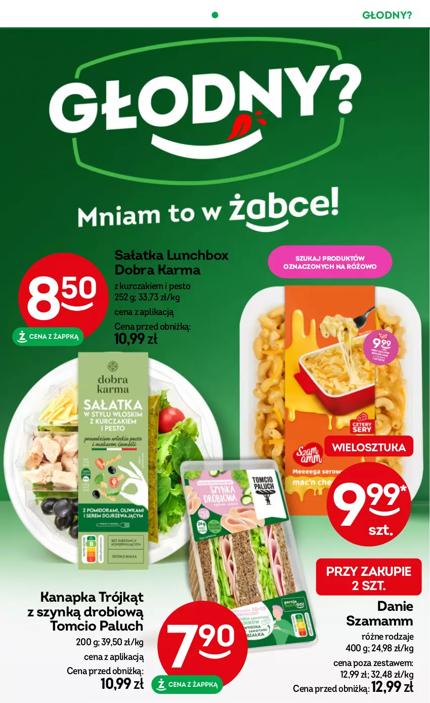 Gazetka promocyjna Żabka - ważna 25.09 do 08.10.2024 - strona 12 - produkty: Kurczak, Pesto, Sałat, Sałatka