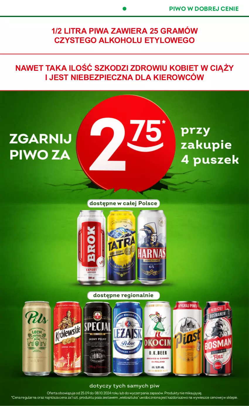 Gazetka promocyjna Żabka - ważna 25.09 do 08.10.2024 - strona 24 - produkty: Gra, Piec, Piwa, Piwo