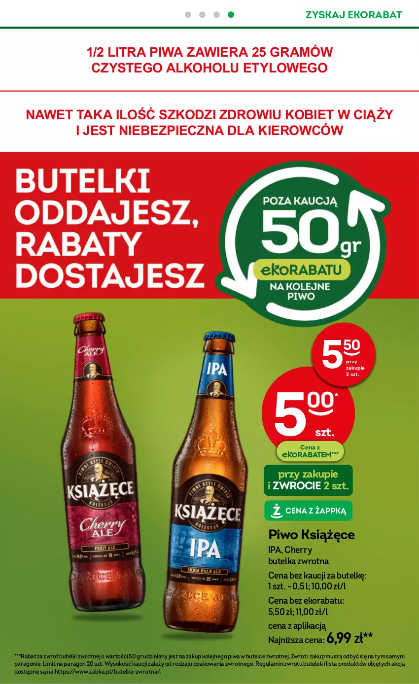 Gazetka promocyjna Żabka - ważna 25.09 do 08.10.2024 - strona 29 - produkty: Gra, Książęce, Mus, Olej, Piec, Piwa, Piwo, Sok