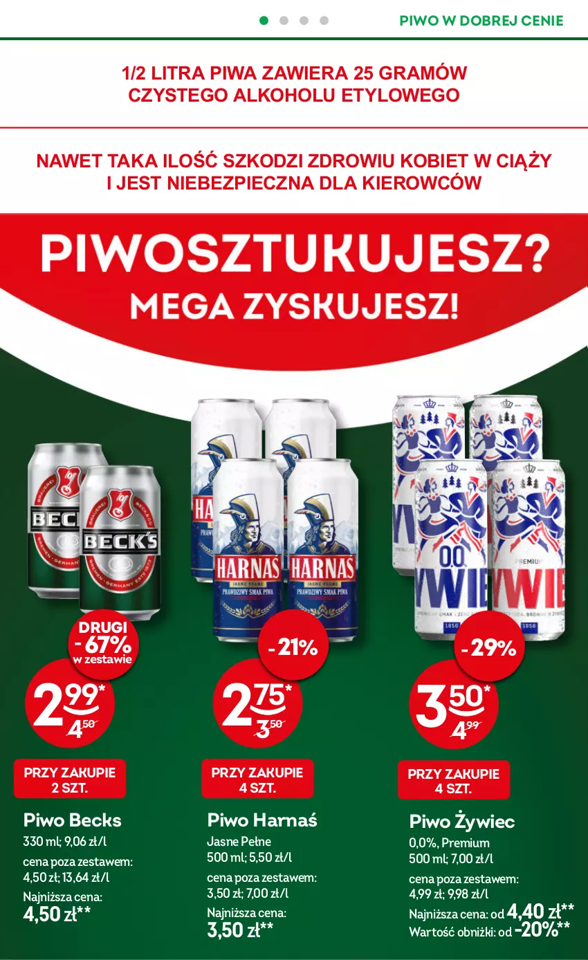 Gazetka promocyjna Żabka - ważna 25.09 do 08.10.2024 - strona 30 - produkty: Gra, Harnaś, Piec, Piwa, Piwo