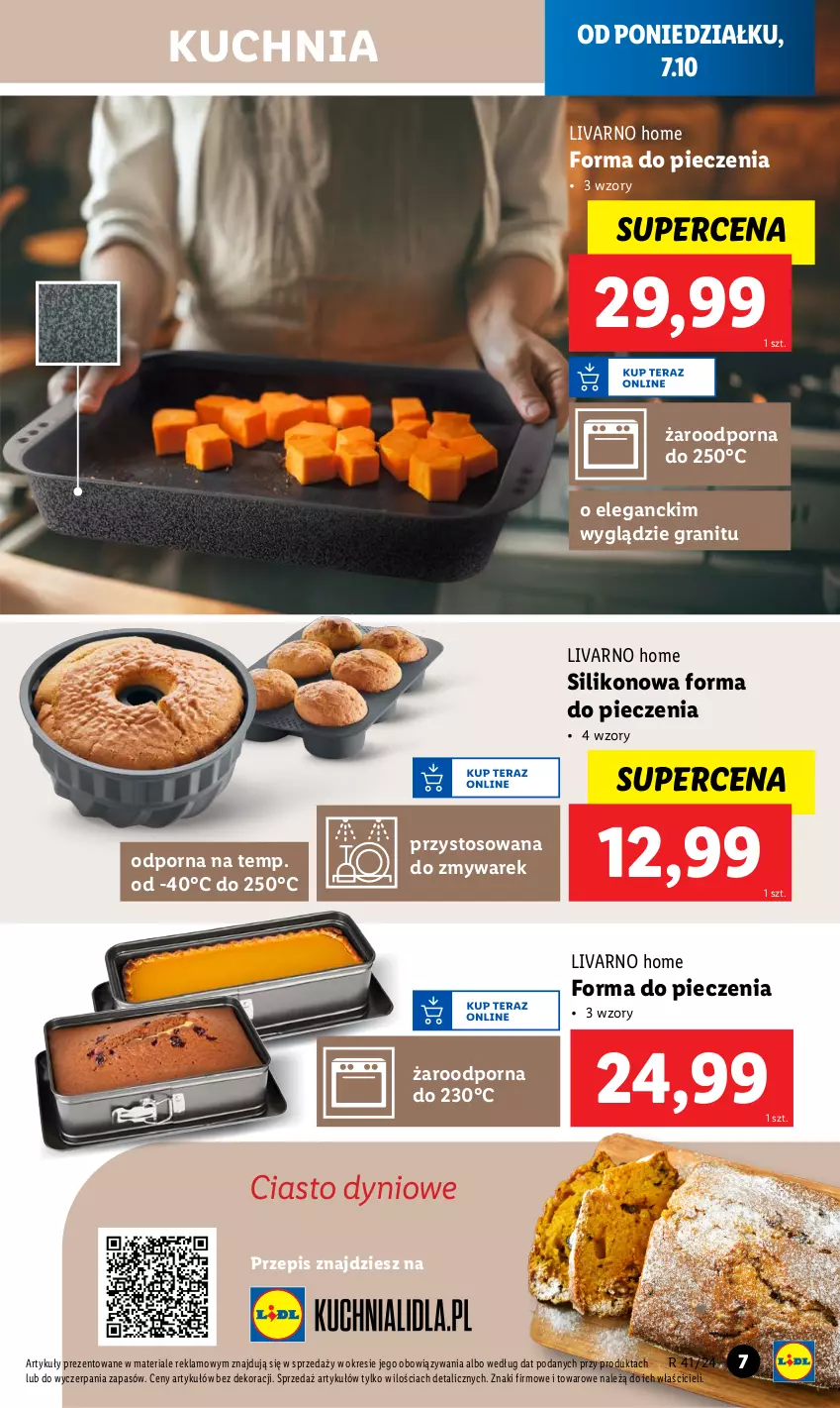 Gazetka promocyjna Lidl - GAZETKA - ważna 07.10 do 12.10.2024 - strona 11 - produkty: Forma do pieczenia, Gra, Ivar, Kuchnia, Piec, Por