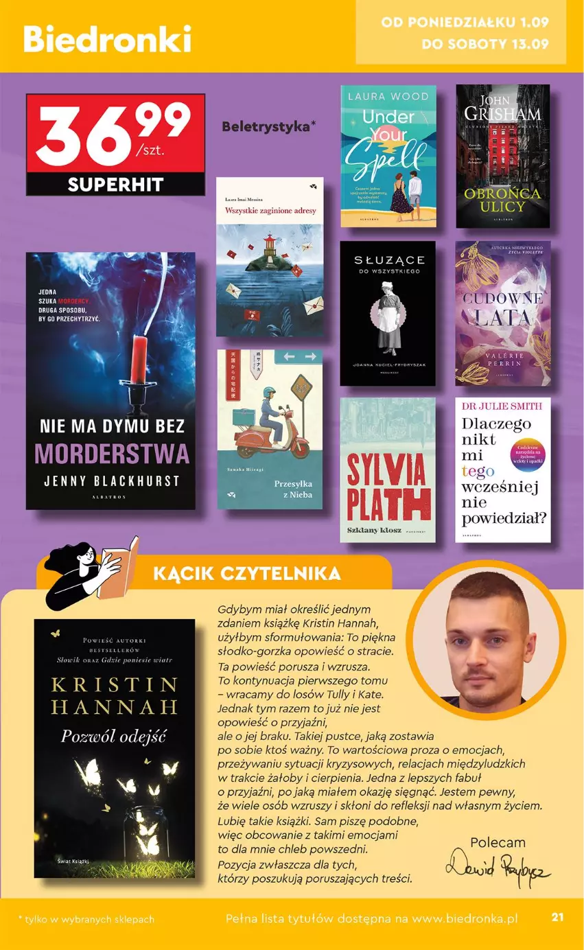 Gazetka promocyjna Biedronka - Okazje Tygodnia - ważna 01.09 do 13.09.2025 - strona 23 - produkty: Chleb, Fa, Laur, Orka, Por