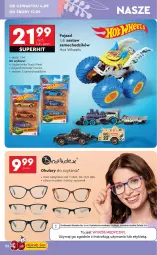 Gazetka promocyjna Biedronka - Okazje Tygodnia - Gazetka - ważna od 13.09 do 13.09.2025 - strona 24 - produkty: Chodzik, Pojazd, Monster truck, Okulary do czytania, Hot Wheels