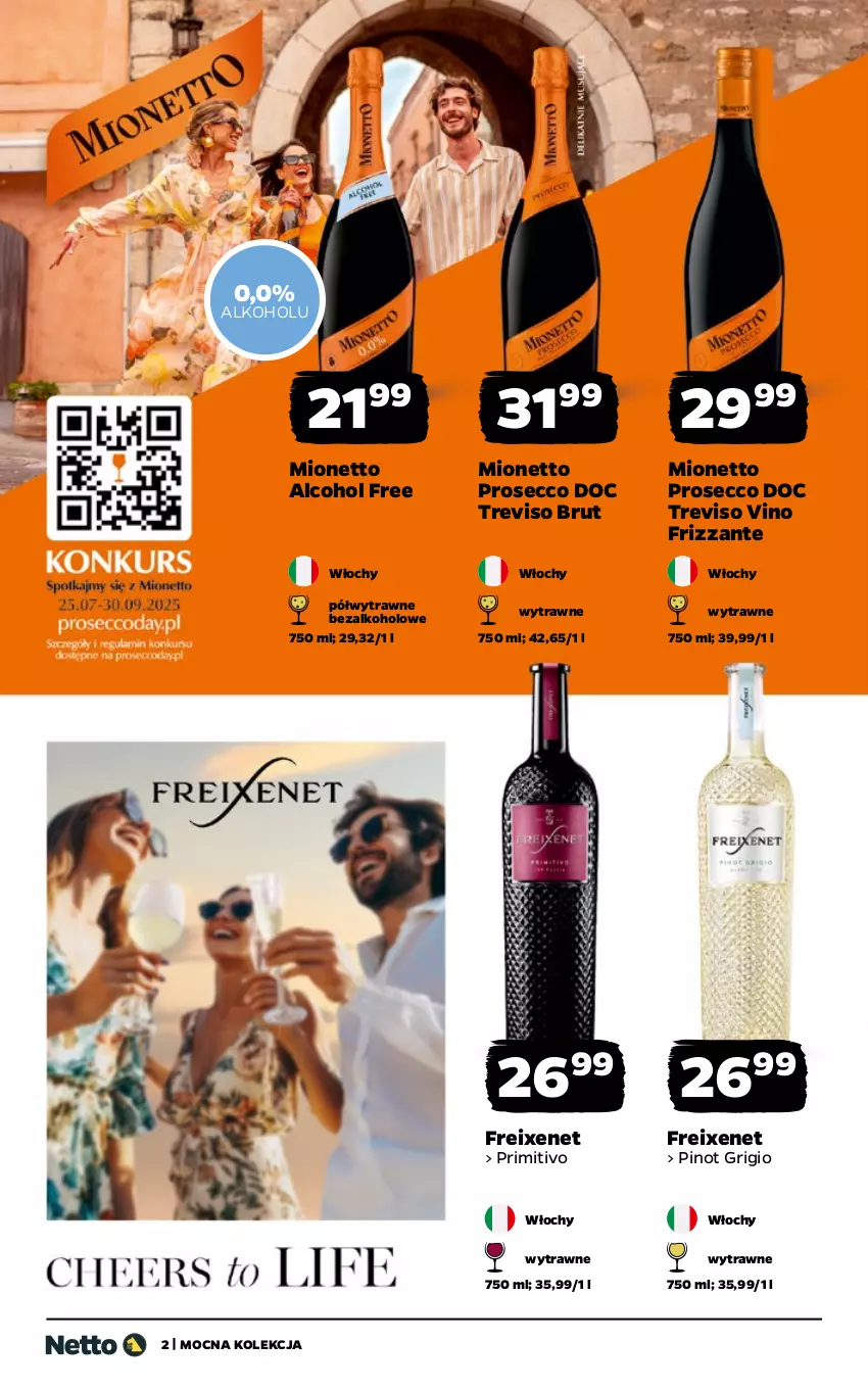 Gazetka promocyjna Netto - Netto_MK_WINE_09/25_1 - ważna 01.09 do 13.09.2025 - strona 2 - produkty: Mionetto, Pinot Grigio, Prosecco