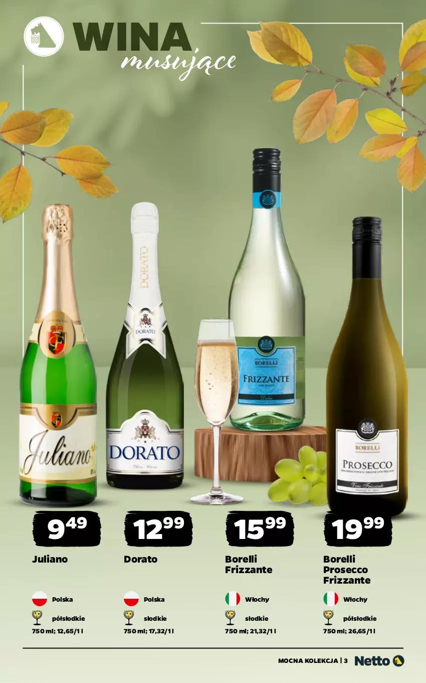 Gazetka promocyjna Netto - Netto_MK_WINE_09/25_1 - ważna 01.09 do 13.09.2025 - strona 3 - produkty: Mus, Prosecco