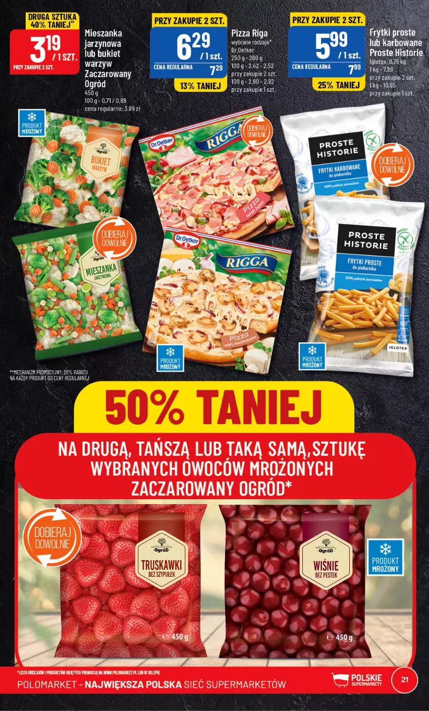 Gazetka promocyjna PoloMarket - Gazetka pomocyjna - ważna 10.05 do 16.05.2023 - strona 21 - produkty: Ogród, Pizza, Truskawki