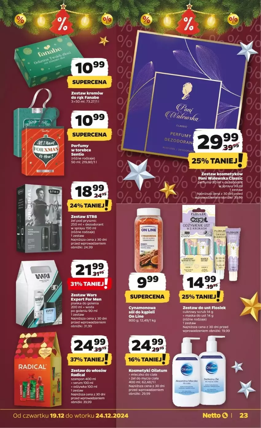 Gazetka promocyjna Netto - ważna 19.12 do 24.12.2024 - strona 16 - produkty: Dezodorant, Fa, Maska, Mleczko, Mleczko do ciała, Nuty, Oilatum, Perfum, Pianka do golenia, Rum, Ser, Serum, Sól, Sól do kąpieli, Str8