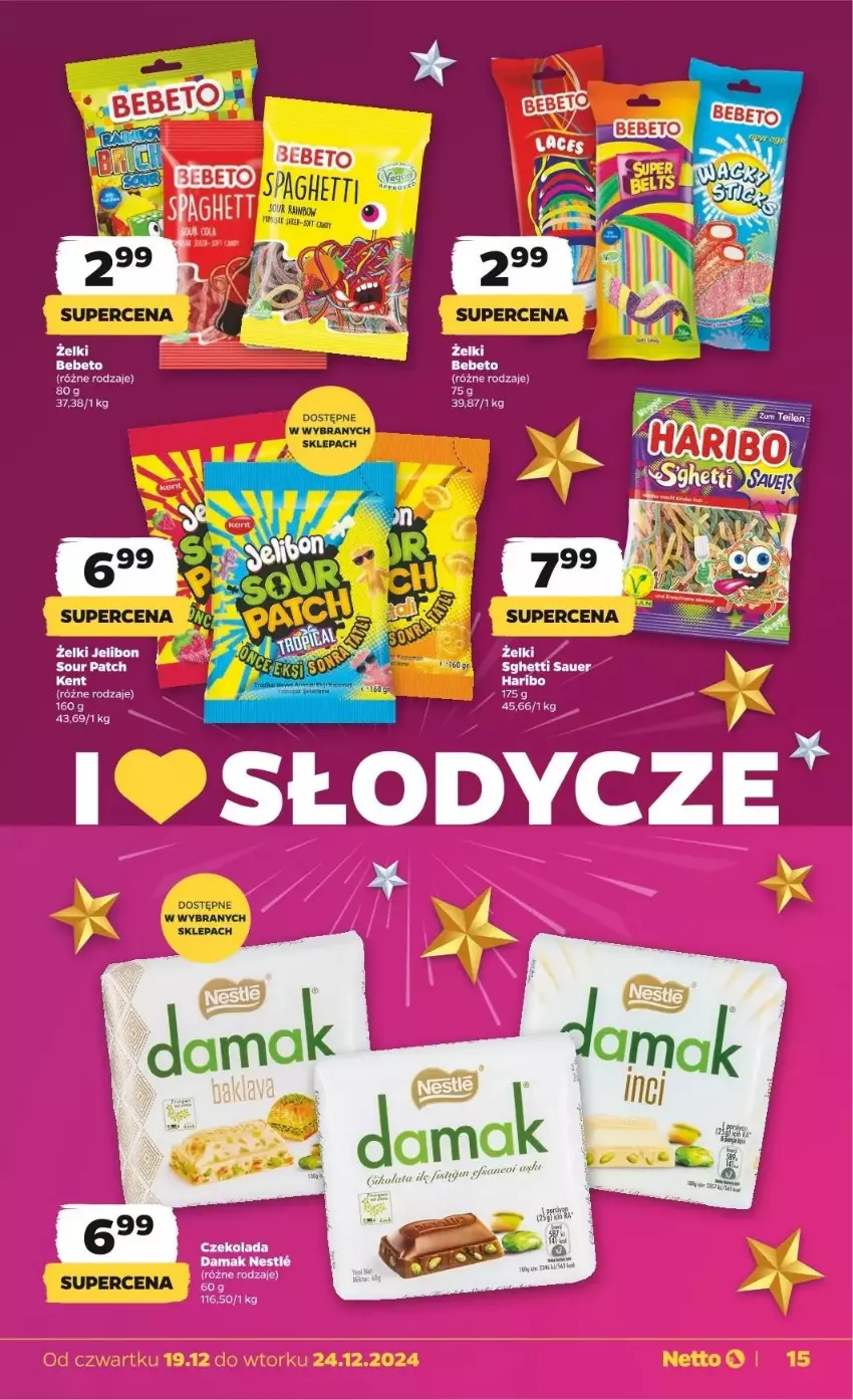 Gazetka promocyjna Netto - ważna 19.12 do 24.12.2024 - strona 7 - produkty: Czekolada, Fa, Haribo