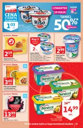Gazetka promocyjna Auchan - Udane grillowanie jest w cenie Supermarkety - Gazetka - ważna od 28.05 do 28.05.2022 - strona 11 - produkty: Serek wiejski, Ser, Ryż, Jogurt, Serek, Maliny, Margaryna