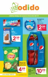 Gazetka promocyjna Odido - Gazetka - Gazetka - ważna od 25.08 do 25.08.2022 - strona 1 - produkty: Ser, Brie, Chipsy, Pepsi, Camembert, Algida, Ser pleśniowy, LG