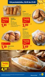 Gazetka promocyjna Lidl - Gazetka ważna od 16.03 do 18.03 - Gazetka - ważna od 18.03 do 18.03.2026 - strona 43 - produkty: Piec, Pasztecik z pieczarkami, Hot dog, Pieczarka, Chleb, Bułka