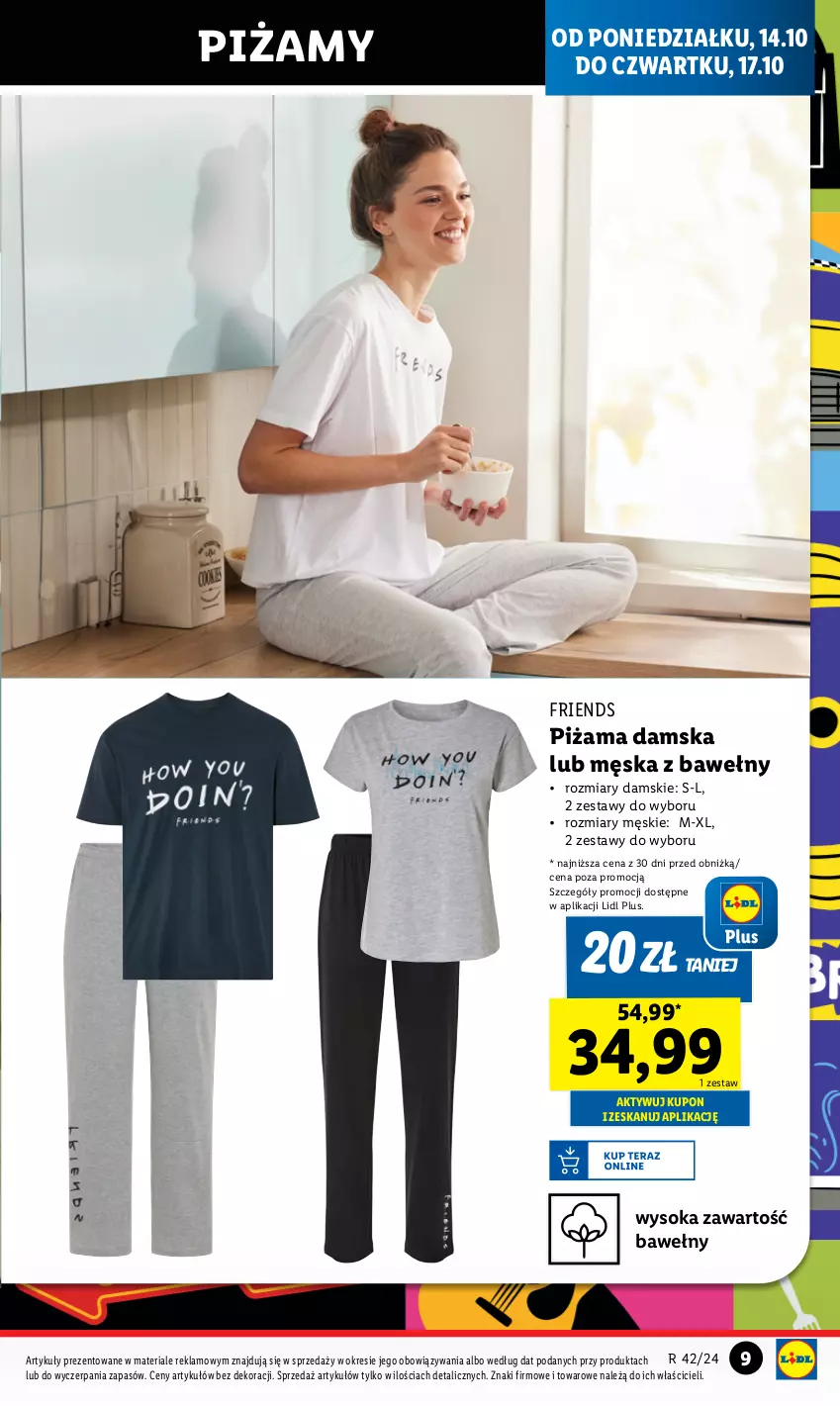 Gazetka promocyjna Lidl - GAZETKA - ważna 14.10 do 19.10.2024 - strona 11 - produkty: Moda, Piżama, Sok