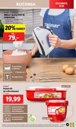 Gazetka promocyjna Lidl - GAZETKA - Gazetka - ważna od 19.10 do 19.10.2024 - strona 43 - produkty: Ser, Kuchnia, Pojemnik, Mikser, Mikser ręczny, Zelmer, Fa