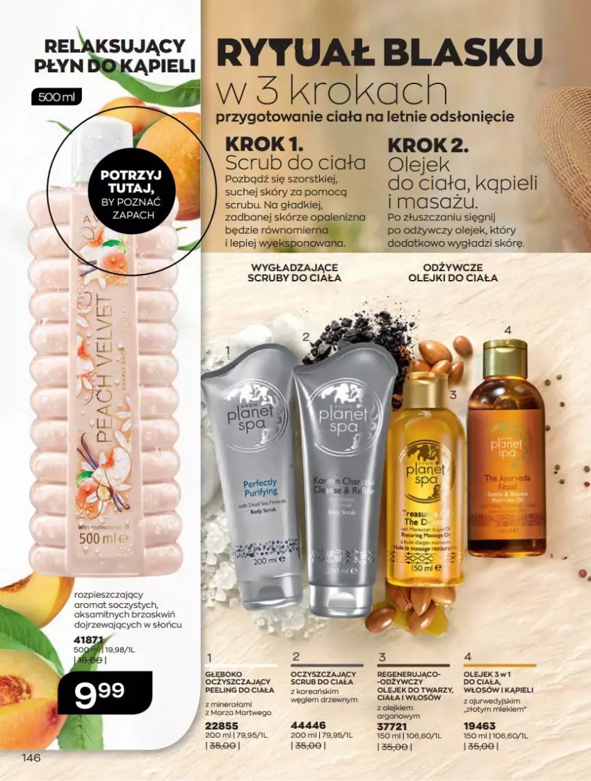 Gazetka promocyjna Avon - Czerwiec - ważna 01.06 do 30.06.2021 - strona 146 - produkty: Aksam, K2, Olej, Peeling