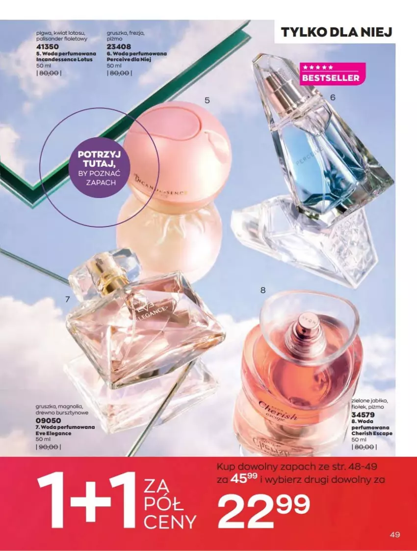 Gazetka promocyjna Avon - Czerwiec - ważna 01.06 do 30.06.2021 - strona 49 - produkty: Bursztyn, Perfum, Woda, Woda perfumowana