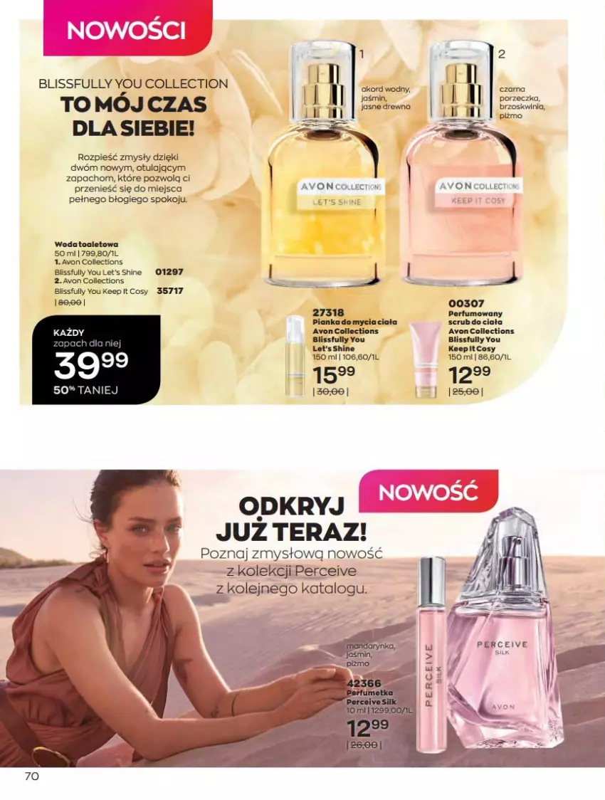 Gazetka promocyjna Avon - Czerwiec - ważna 01.06 do 30.06.2021 - strona 70 - produkty: Ser, Tera, Woda, Woda toaletowa