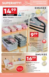 Gazetka promocyjna Biedronka - Okazje Tygodnia - Gazetka - ważna od 31.05 do 31.05.2025 - strona 33 - produkty: Ubrania, Wieszak, Organizer, Kosz, Dzieci, Spodnie