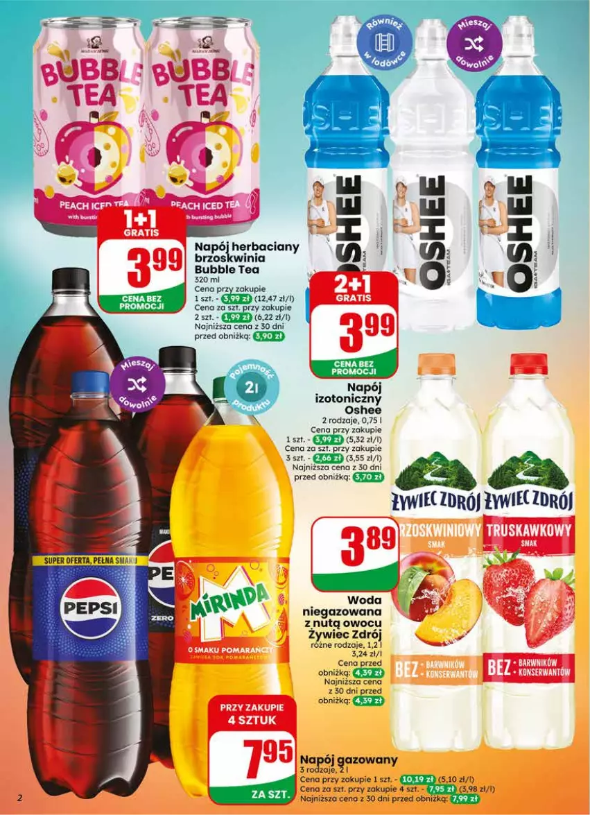 Gazetka promocyjna Dino - Gazetka 22 / 2026 - ważna 27.05 do 02.06.2026 - strona 2 - produkty: Gra, Napój, Napój izotoniczny, Oshee, Woda, Woda niegazowana
