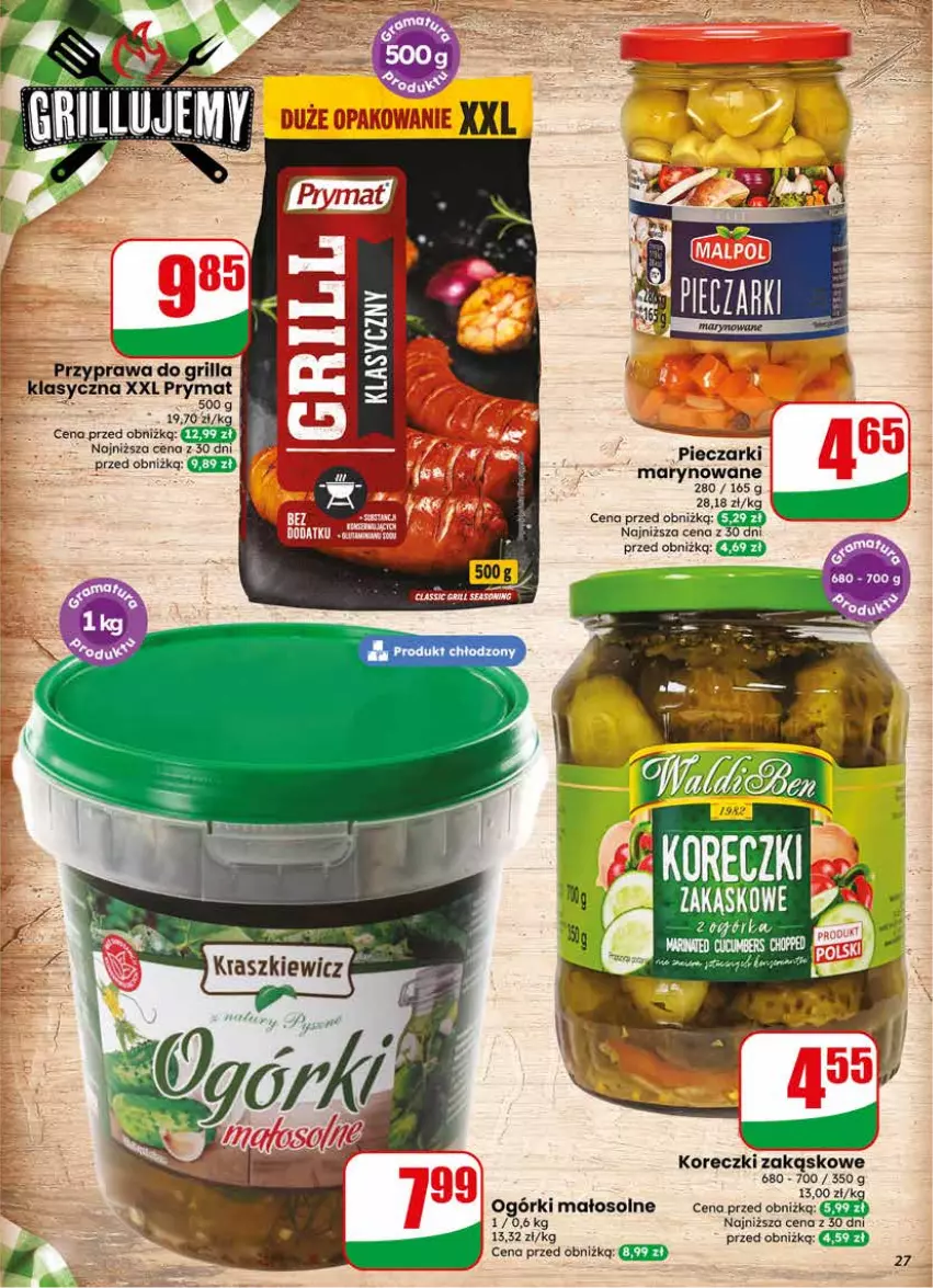 Gazetka promocyjna Dino - Gazetka 22 / 2026 - ważna 27.05 do 02.06.2026 - strona 27 - produkty: Grill, Piec, Prymat