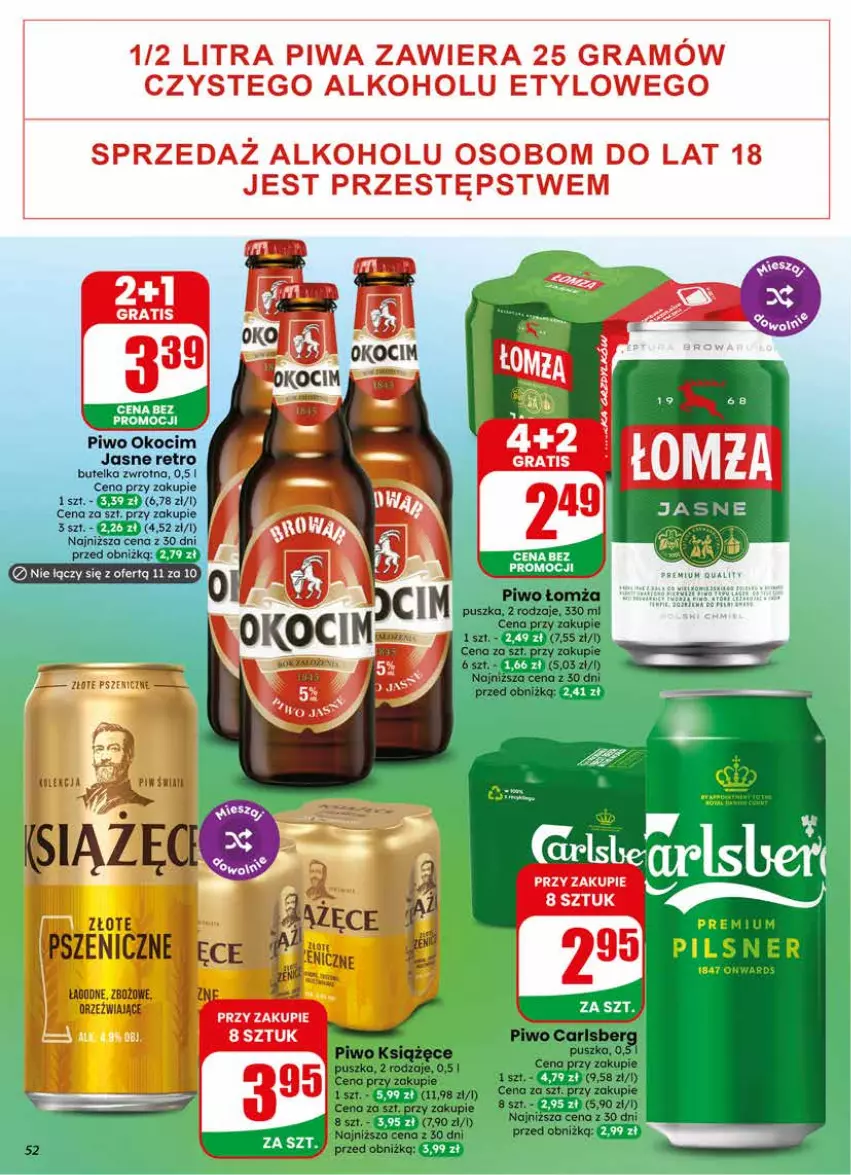 Gazetka promocyjna Dino - Gazetka 22 / 2026 - ważna 27.05 do 02.06.2026 - strona 52 - produkty: Gra, Koc, Okocim, Piwa, Piwo