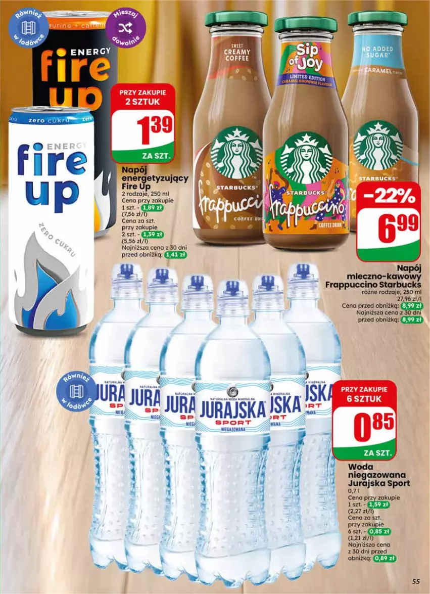 Gazetka promocyjna Dino - Gazetka 22 / 2026 - ważna 27.05 do 02.06.2026 - strona 55 - produkty: Miecz, Napój, Por, Sport, Woda