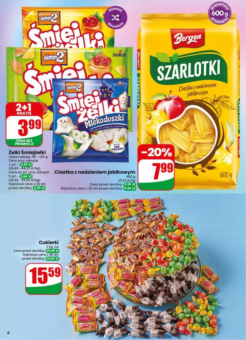 Gazetka promocyjna Dino - Gazetka 22 / 2026 - ważna 27.05 do 02.06.2026 - strona 8 - produkty: Ciastka, Cukier, Cukierki, Gra