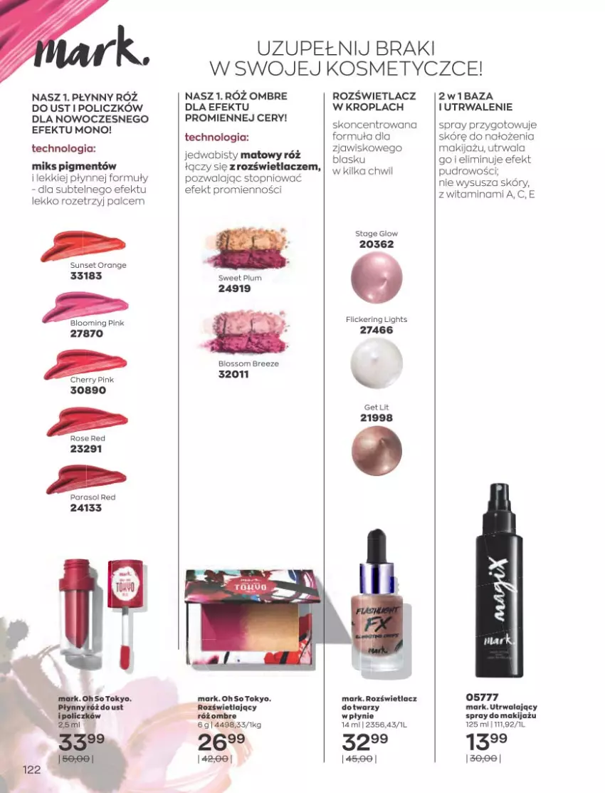 Gazetka promocyjna Avon - Katalog Avon 10/2021 kampania październik - ważna 01.09 do 31.10.2021 - strona 118 - produkty: Makijaż, Parasol, Rozświetlacz, Top