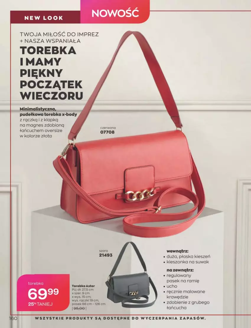 Gazetka promocyjna Avon - Katalog Avon 10/2021 kampania październik - ważna 01.09 do 31.10.2021 - strona 156 - produkty: Astor, Body, Pasek, Torebka