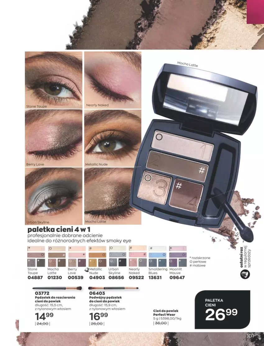 Gazetka promocyjna Avon - Katalog Avon 10/2021 kampania październik - ważna 01.09 do 31.10.2021 - strona 97 - produkty: Cień, Paletka cieni