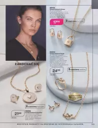 Gazetka promocyjna Avon - Katalog Avon 10/2021 kampania październik - Gazetka - ważna od 31.10 do 31.10.2021 - strona 165 - produkty: Naszyjnik, Cynk, Kolczyki, Tytan, Orka