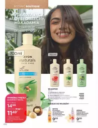 Gazetka promocyjna Avon - Katalog Avon 10/2021 kampania październik - Gazetka - ważna od 31.10 do 31.10.2021 - strona 206 - produkty: Hibiskus, Szampon, Masło, Olej, Mięta, LG