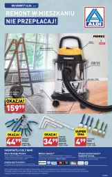 Gazetka promocyjna Aldi - Artykuły przemysłowe i tekstylia - Gazetka - ważna od 06.04 do 06.04.2024 - strona 12 - produkty: Odkurzacz, Por, Przewód, O nas, Pojemnik, Uchwyty, Szczypce, Biuro